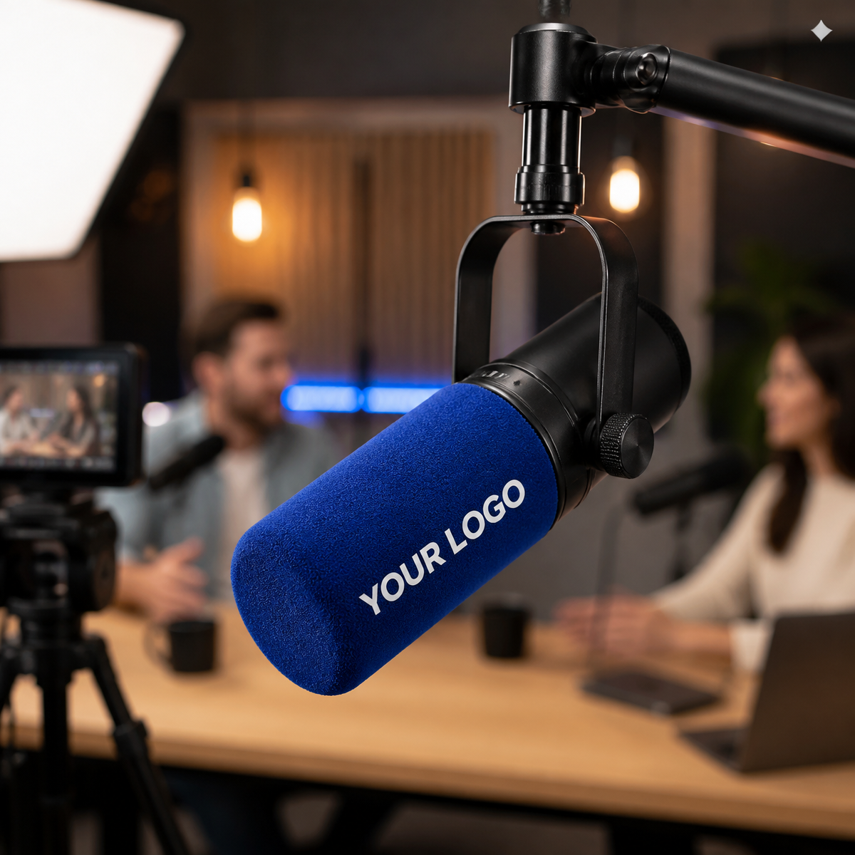 Custom Shure SM7B Mic Cover with Your Logo