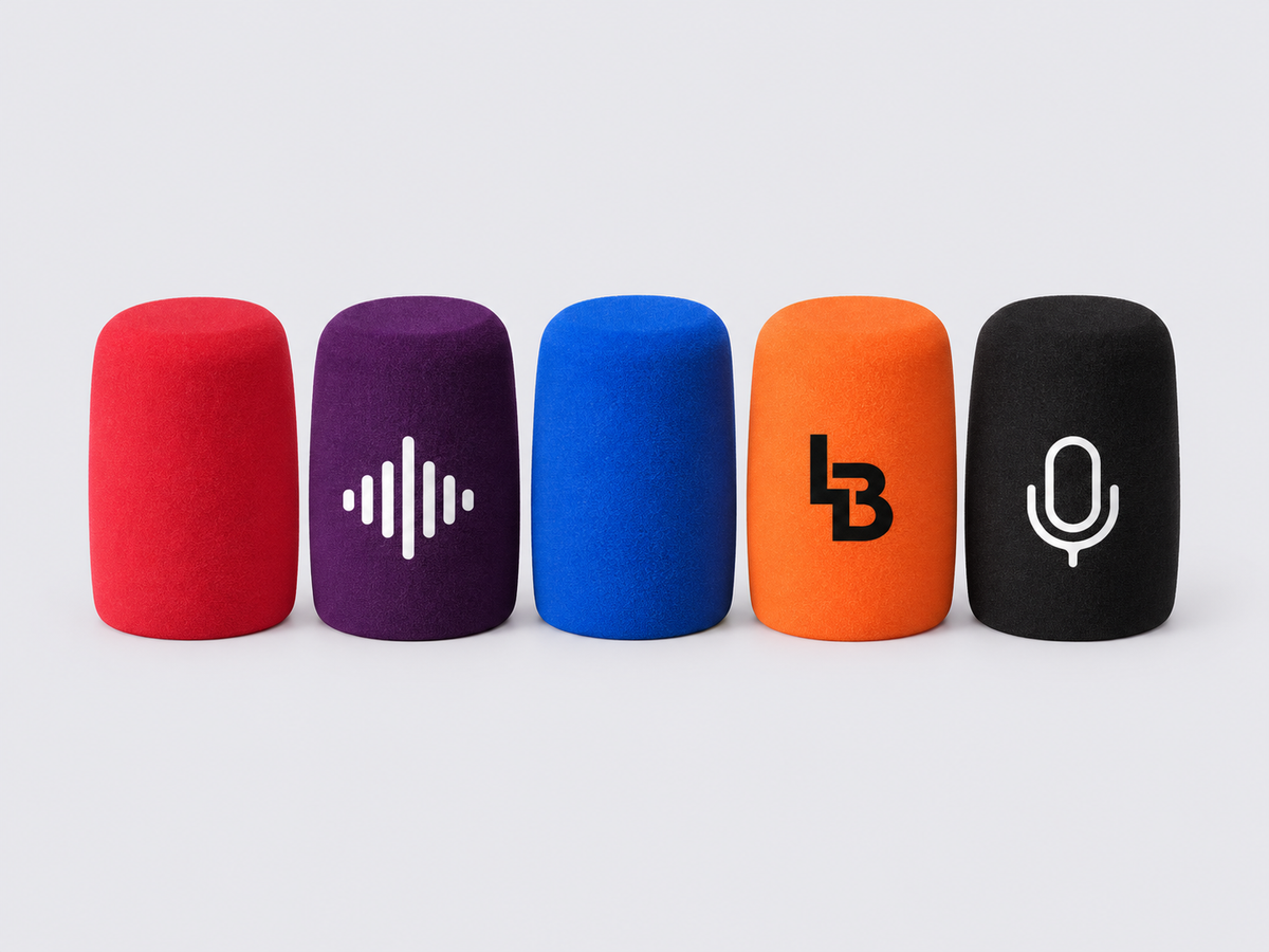 Custom Shure SM7B Mic Cover with Your Logo
